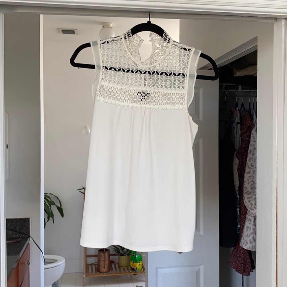 Express Cream Blouse